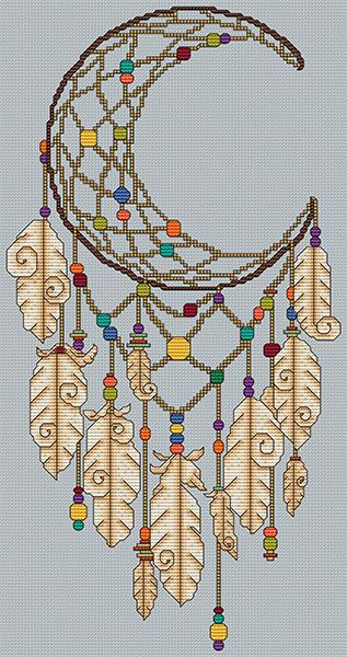 Crescent Dream Catcher